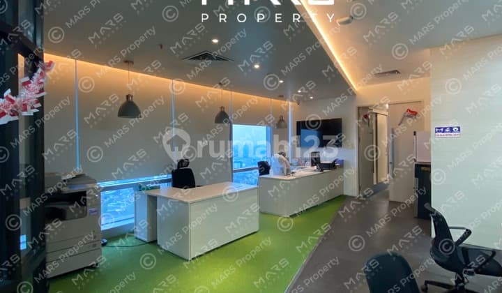 OFFICE SPACE SOHO CAPITAL SIZE 320 SQM SEMI FURNISHED