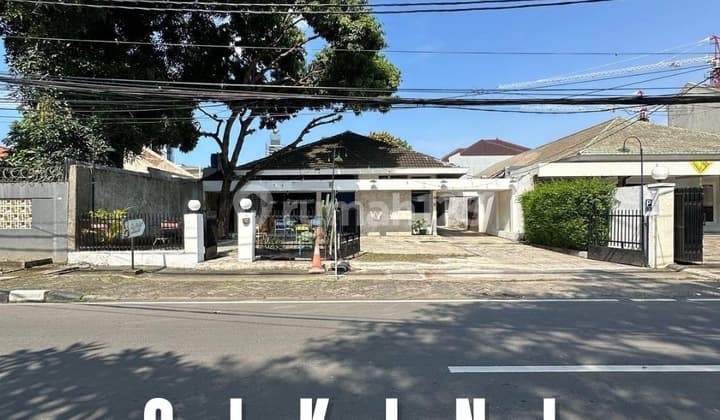 BANGUNAN KOMERSIAL CIKINI - MENTENG HITUNG TANAH, PRIME AREA, AKSES JALAN LEBAR