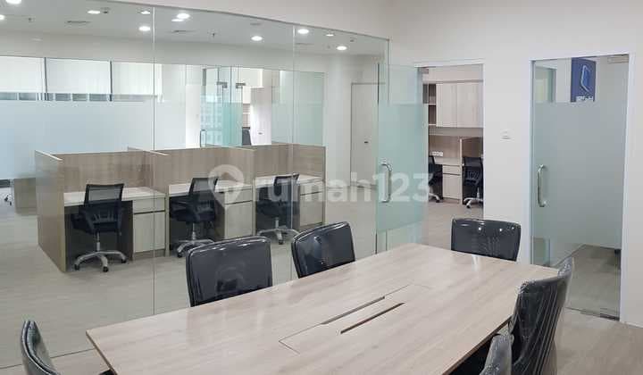 For Rent Office Space District 8 Scbd Size 133 Sqm Furnished