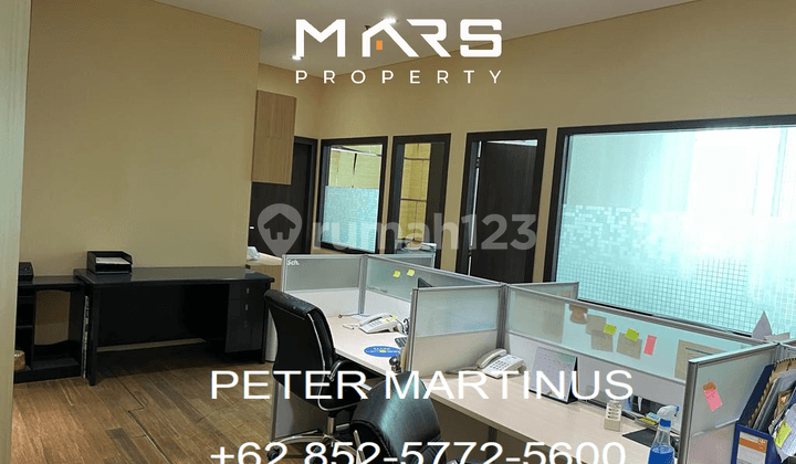 For Rent Murah Office Space Apl Tower Size 128 Sqm Furnished