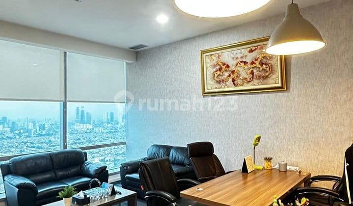 For Rent Murah Office Space Soho Capital Size 211 Sqm Fully Furnished Ready To Use