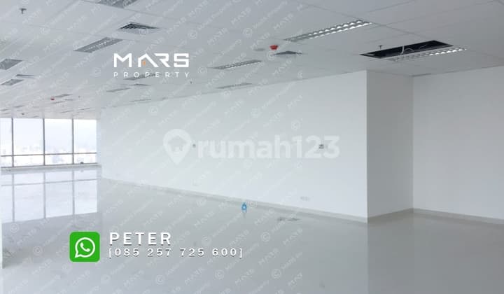 For Rent Murah Office Space Soho Capital Semi Furnished 200 Sqm