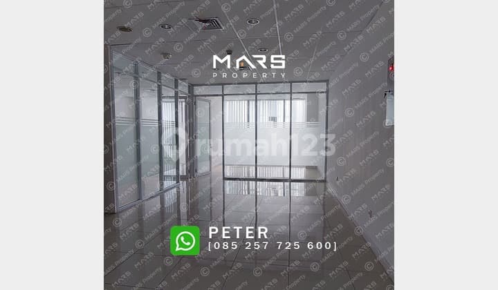 OFFICE SPACE SOHO CAPITAL SIZE 120 SQM SEMI FURNISHED