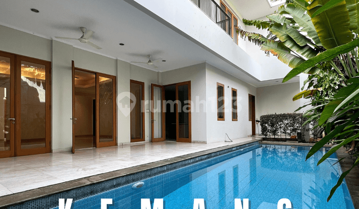 Murah Modern Tropical House Kemang, Mewah, Komplek Asri