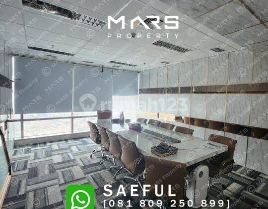 CHEAP OFFICE SPACE SOHO CAPITAL SIZE 211 SQM SEMI FURNISHED