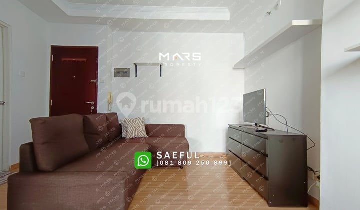 Murah Jarang Ada Apartemen Mediterania Garden Central Park 2BR+1 Furnish