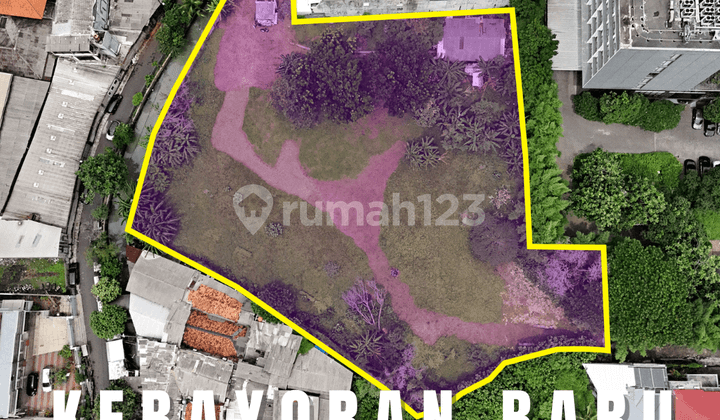 LARGE COMMERCIAL LAND IN KEBAYORAN BARU RAYA HIGHLY STRATEGIC