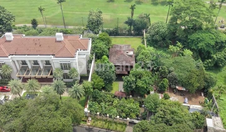 For Sale Pondok Indah Rumah Siap Huni Berkonsep Etnik dengan View Fantastic Bukit Golf Prime Area, Dekat Bukit Golf Row Jalan Lebar