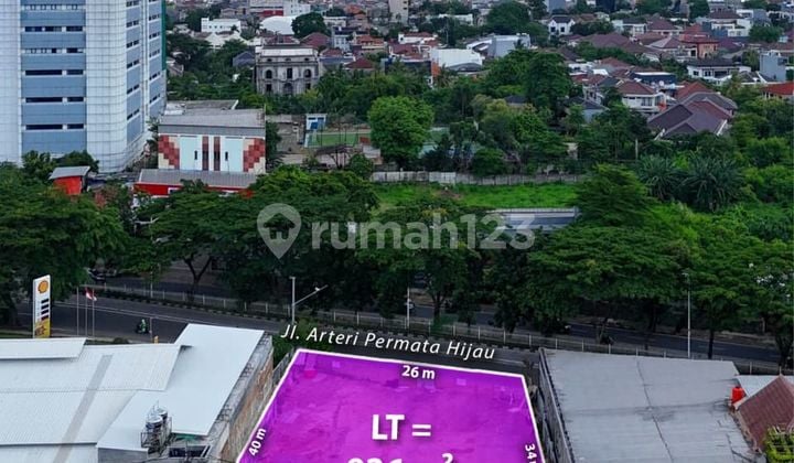 FOR SALE - PERMATA HIJAU TANAH KAVLING KOMERSIAL JL. ARTERI PERMATA HIJAU COCOK : CAFE, RESTO, OFFICE, SPORT CENTER, HOTEL