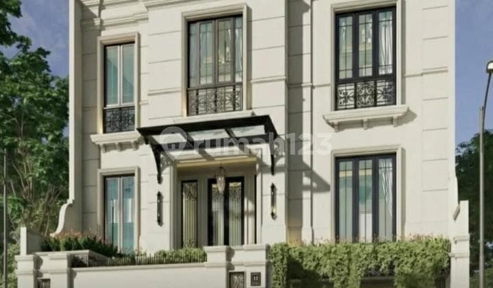 For Sale Brand New Luxurious American Classic Kebayoran Baru Jakarta Selatan Private Lift - Semi Furnished