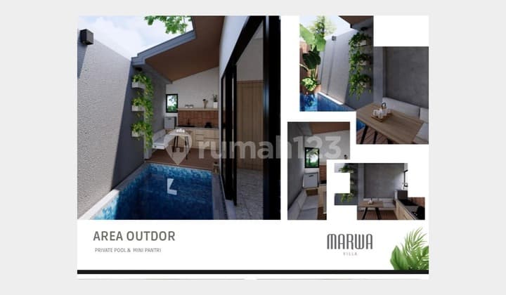 Villa Murah Furnished di Maguwoharjo Dekat Ringroad Jogja