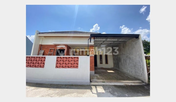 1 Unit Rumah Modern 1 Lantai Dekat Rsud Prambanan Sleman