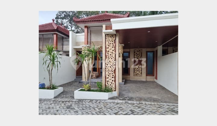 Affordable Ready-to-Build Ethnic Concept House Near Artos Magelang