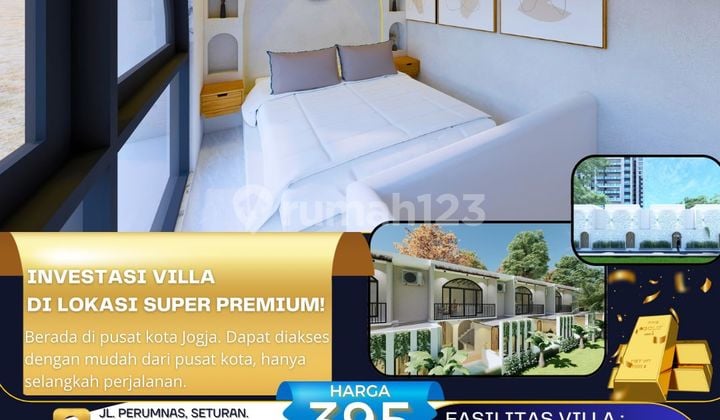 Villa Paling Laris Dekat Amplaz di Seturan