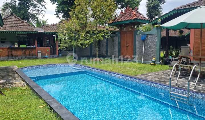 Villa Cantik View Merapi di Turi Harga Nego Sampai Jadi