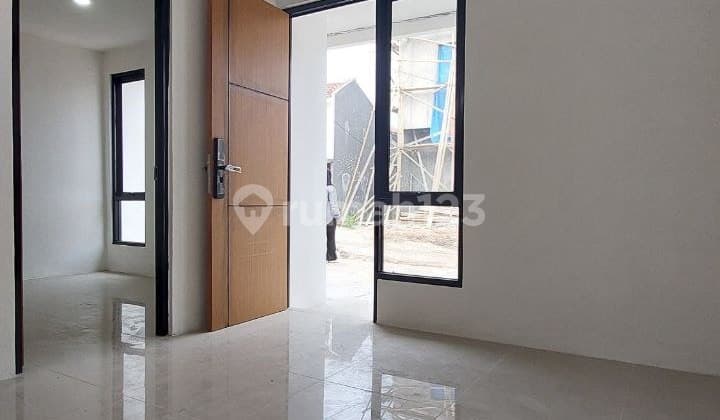 Rumah Konsep Mezzanine Balkon Harga 400jtan 3Km ke Stasiun Depok