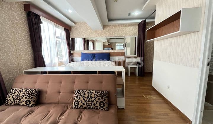 Apartemen Studio Full Furnish Premium - Luas, Bersih & Elegan!