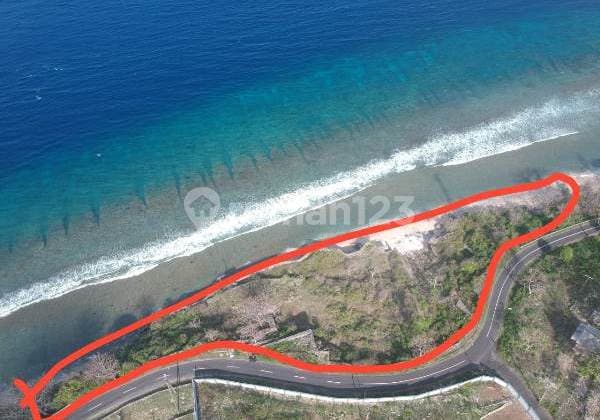 A Beachfront Land In The Prime Nusa Penida Best For A Resort
