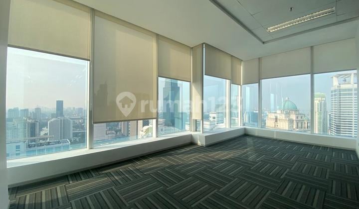 Sahid Sudirman Center Office Space on a High Floor and Unfurnished