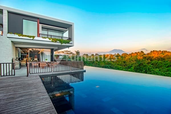 Luxury Infinity Villa With Magnificent Ocean And Mountain View Gianyar
