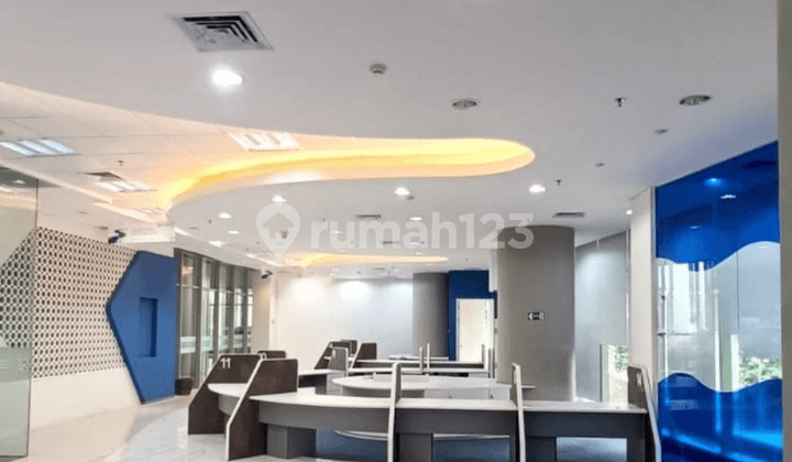 Disewa Ruang Kantor Full Furnish di Lt. Dasar Menara Kompas, Palmerah, Jakarta Barat