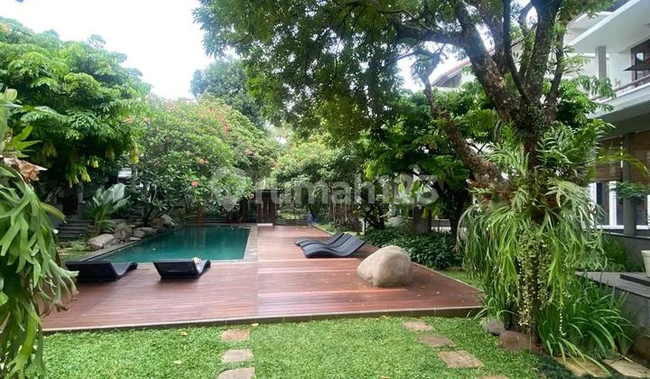 Beautiful House di Compound Besar Like Resort in Cipete, 5 Menit ke MRT Haji Nawi