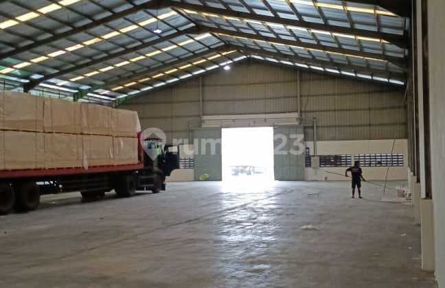 Gudang di Dekat Bsd Luas 12X45m2 Akses Kontainer Siap Pakai