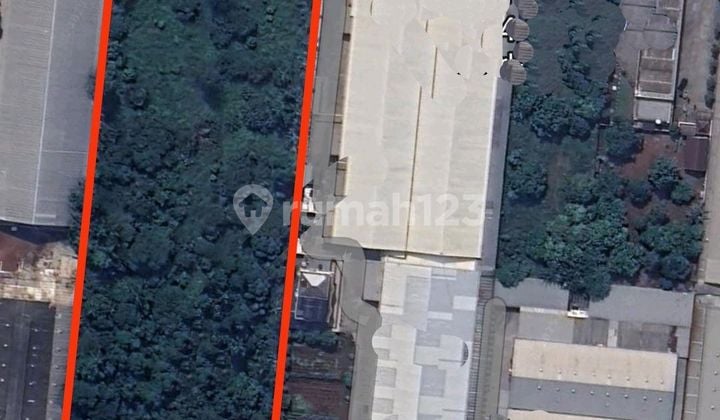 Tanah Di Area Industri Di Gunung Sindur Luas 1,6 Hektar Pinggir Jalan Raya