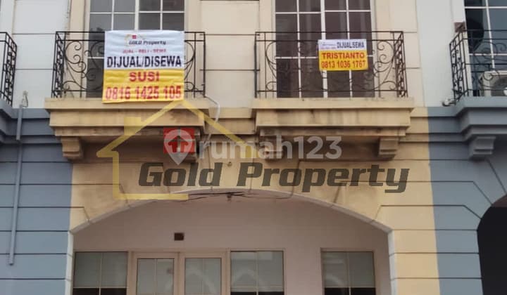 Disewa Ruko Palais Karawaci Lokasi Strategis Dekat Tol, Cluster