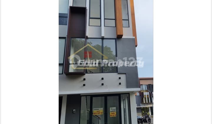 3-Storey Hook-Shaped Shop House Facing Side Road Near Atmajaya BSD Campus Newly Built