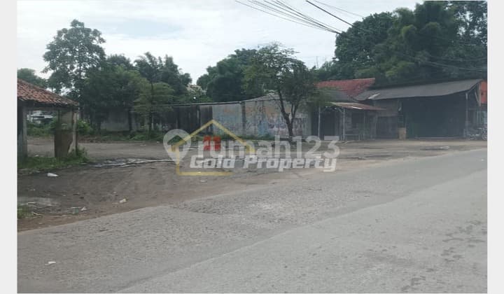 Dijual Tanah Kavling Luas Pinggir Jalan Cikoleang