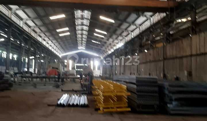 Disewakan Gudang Industri 3000M2 Cocok Workshop/ Gudang Alat Berat - Strategis Dekat Tol - Kota Bekasi