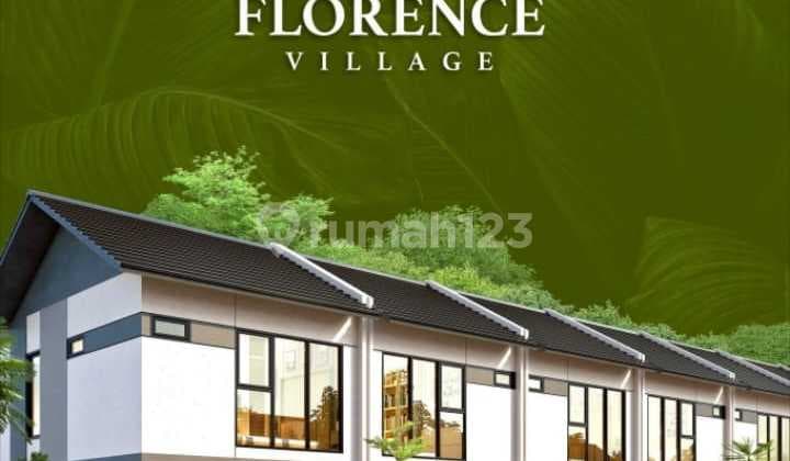 Di Jual Rumah baru 2 Lt Unit Ready Cluster Florence Village