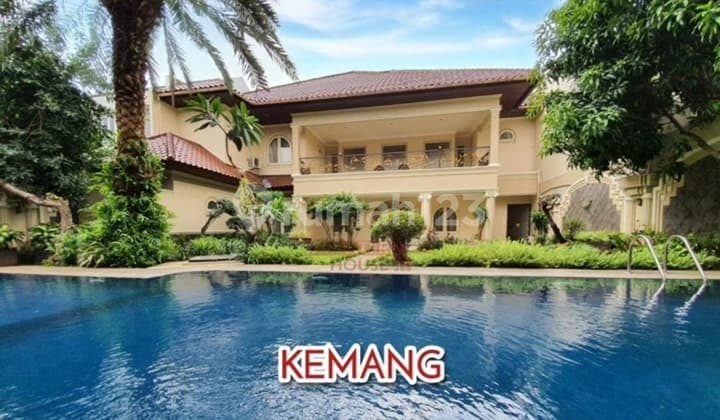 Rumah Mewah Luas Ada Kolam Renang Di Kemang Jaksel