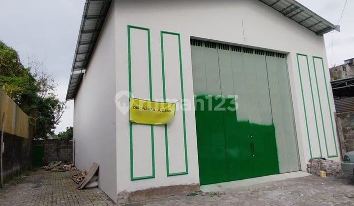 Disewakan Gudang Strategis di Sisi Ring Road Utara Gamping Sleman