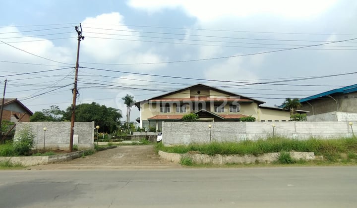 Land on Jalan Pemuda Gunung Sindur, Former Factory Site, Very Suitable for Housing Cluster.