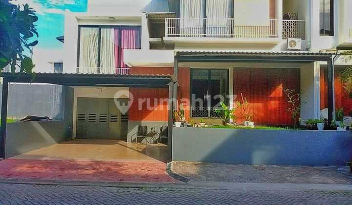 Rumah 3 Lantai di Kebayoran Residence Bintaro Hadap Selatan Semi Furnished