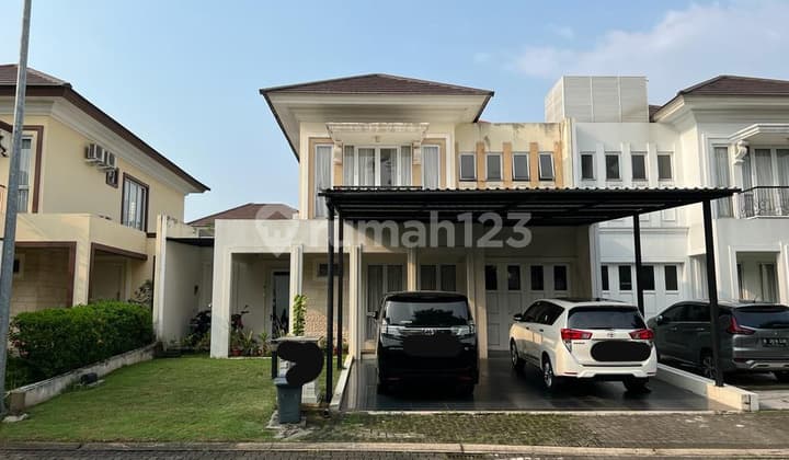 Rumah De Park Frangipani BSD City Hadap Utara Siap Huni