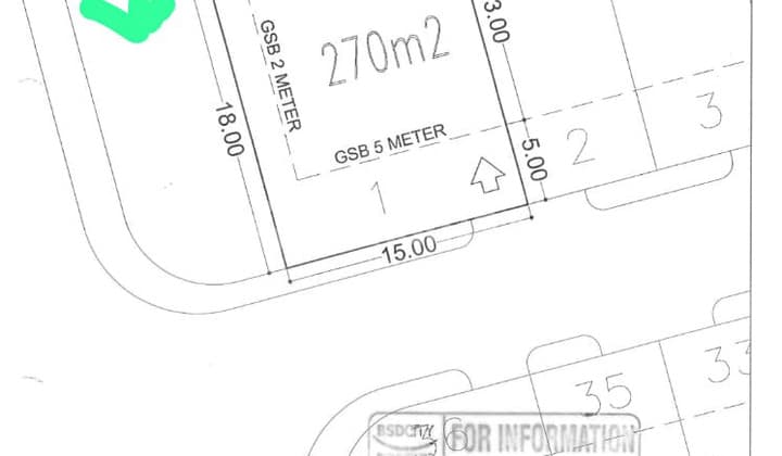 Lot The Eminent Cluster Illustria BSD City Hook South Facing Cheap Want to Sell Fast