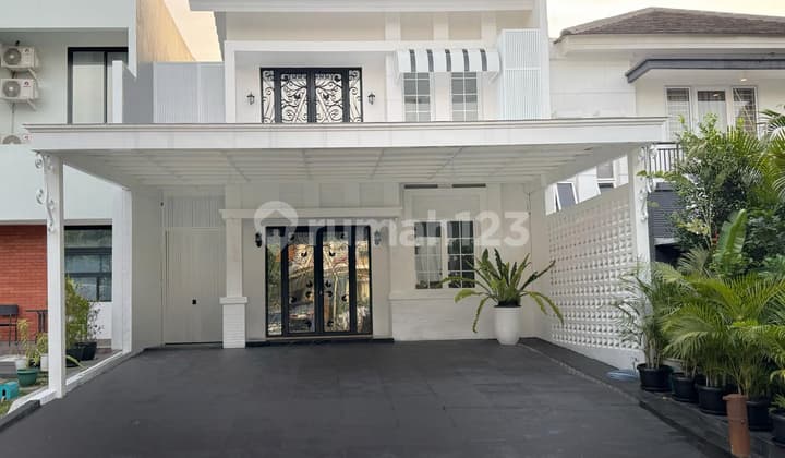 Rumah Hadap Timur Modern Full Renovasi Mewah Di Delatinos Bsd Cluster La Vintage