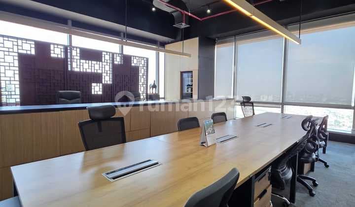 Disewakan Office Soho Capital Full Furnished Minimal Sewa 2 Tahun
