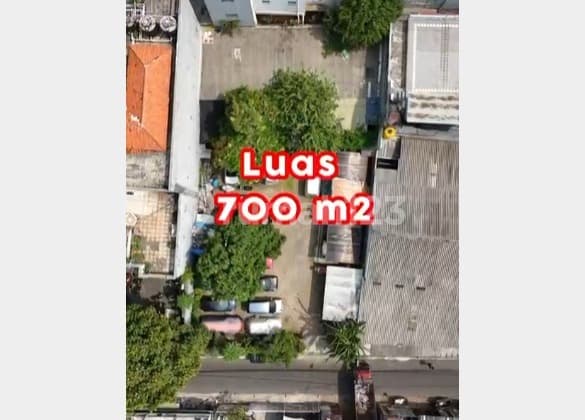 Turun Harga Rumah Tua + Kavling Siap Bangunan Kost Mini Building Kemanggisan