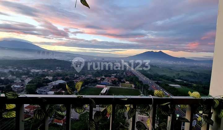 DIJUAL APARTMENT VIEW GUNUNG SEMI FURNIS LRT CITY RSP SENTUL CITY