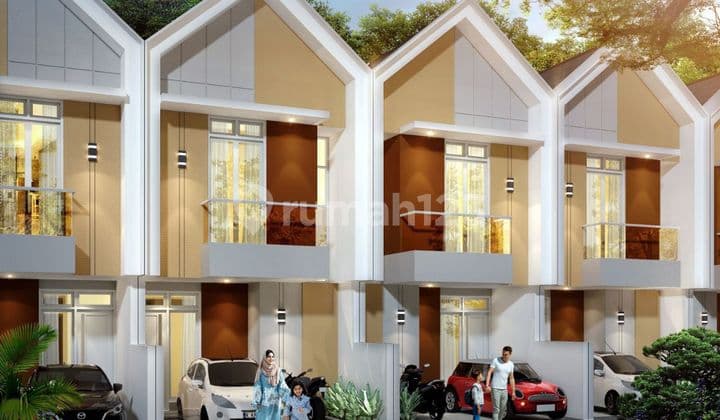 Rumah 2 Lantai Deket Pintu Tol Setu Cipayung