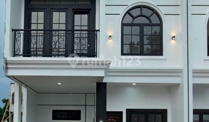 2-Story European-Style Ready-to-Occupy House in Kelapa Dua, Depok, Near Rs Bhayangkara Bromo