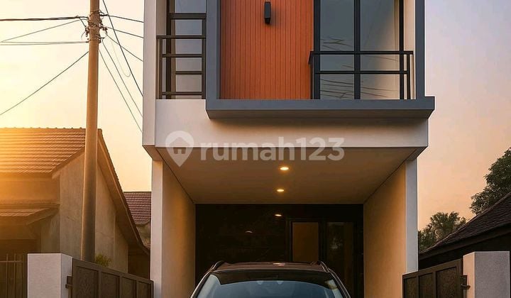 Rumah 3 Lantai Di Swasembada Deket Tol Stasiun Tanjung Priok