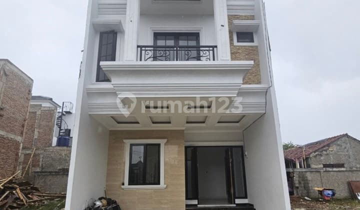 Rumah Mewah 2 Lantai Siap Huni Deket Lrt Harjamukti/tol Cibubur