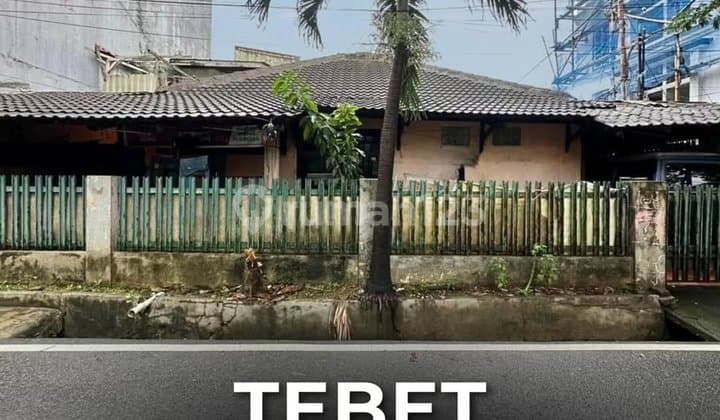 Tebet Hitung Tanah Posisi Hoek Row Jalan Lebar