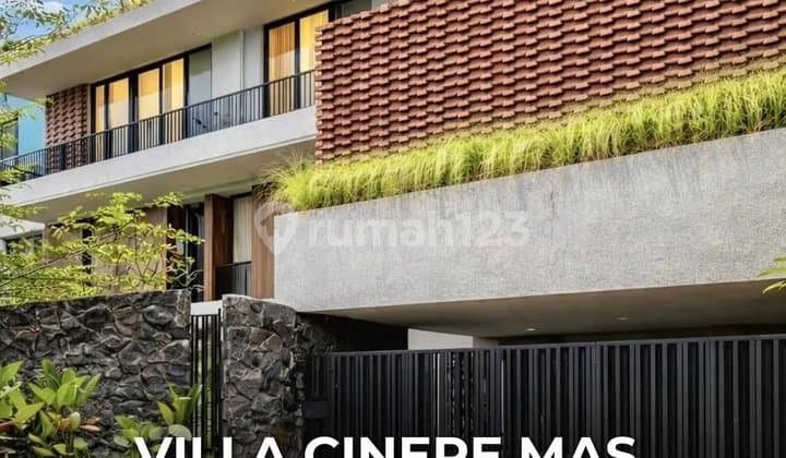 Villa Cinere Mas Luxury Modern House One Gate System Jalan Lebar