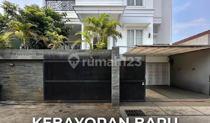 Kebayoran Baru Modern Classic House Siap Huni Dekat MRT
